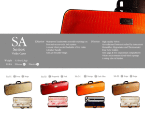 SA Series Violin Cases