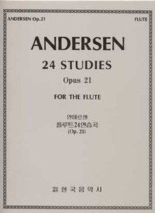 Andersen 24 Studies op.21 Flute