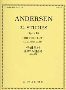 Andersen 24 Studies op.15 Flute